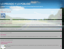 Tablet Screenshot of loprivadovslopublico.blogspot.com