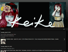 Tablet Screenshot of keikomurakami.blogspot.com