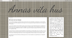 Desktop Screenshot of annasvitahus.blogspot.com