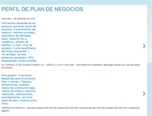 Tablet Screenshot of miperfildenegocio.blogspot.com