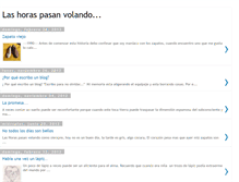 Tablet Screenshot of lashoraspasanvolando.blogspot.com