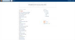Desktop Screenshot of persinvalq.blogspot.com
