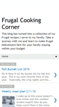 Mobile Screenshot of frugalcookingcorner.blogspot.com