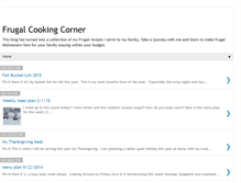 Tablet Screenshot of frugalcookingcorner.blogspot.com