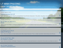 Tablet Screenshot of lyphuong.blogspot.com