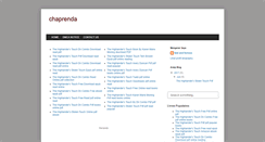 Desktop Screenshot of chaprenda.blogspot.com