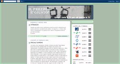 Desktop Screenshot of ilprezzoegiusto.blogspot.com