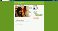 Desktop Screenshot of cewek-pangiilan.blogspot.com