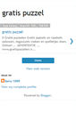 Mobile Screenshot of gratis-puzzel.blogspot.com