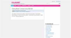 Desktop Screenshot of fullizlenet.blogspot.com