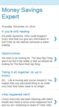 Mobile Screenshot of money-savings-expert.blogspot.com