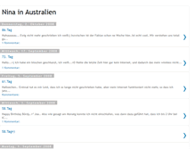 Tablet Screenshot of nina-in-downunder.blogspot.com