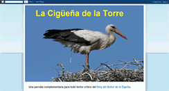 Desktop Screenshot of ciguenadelatorre.blogspot.com