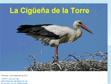 Tablet Screenshot of ciguenadelatorre.blogspot.com