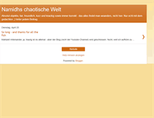 Tablet Screenshot of namidh.blogspot.com