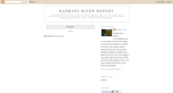 Desktop Screenshot of kadkani.blogspot.com