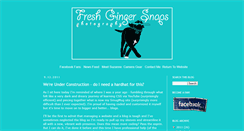 Desktop Screenshot of freshgingersnaps.blogspot.com