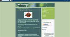 Desktop Screenshot of hitnewslanka.blogspot.com