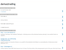 Tablet Screenshot of dariusztrading.blogspot.com
