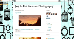 Desktop Screenshot of joyinhispresencephotography.blogspot.com