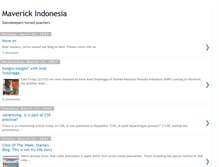 Tablet Screenshot of maverickid.blogspot.com