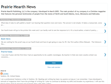 Tablet Screenshot of prairiehearthpub.blogspot.com