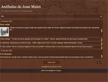 Tablet Screenshot of joanmulet.blogspot.com