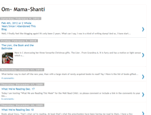 Tablet Screenshot of ommamashanti.blogspot.com