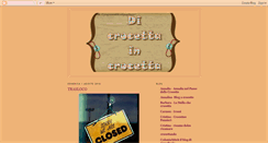 Desktop Screenshot of dicrocettaincrocetta.blogspot.com