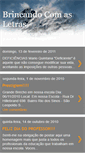 Mobile Screenshot of escolabrincandocomasletras.blogspot.com