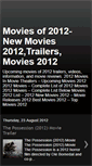 Mobile Screenshot of moviesof2012.blogspot.com