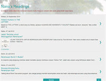 Tablet Screenshot of nanas-readings.blogspot.com