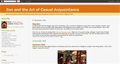 Desktop Screenshot of casualacquaintance.blogspot.com