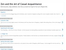 Tablet Screenshot of casualacquaintance.blogspot.com