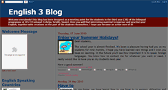 Desktop Screenshot of blogforstudents3b.blogspot.com