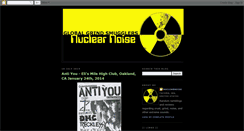 Desktop Screenshot of nuclearnoise.blogspot.com