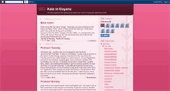 Desktop Screenshot of kateinguyana.blogspot.com