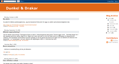 Desktop Screenshot of dunkeldrakar.blogspot.com