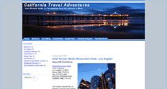 Desktop Screenshot of californiatraveladventures.blogspot.com