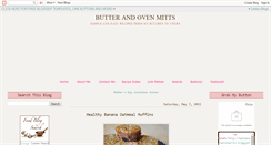 Desktop Screenshot of butterandovenmitts.blogspot.com