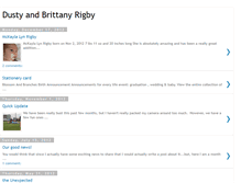 Tablet Screenshot of dbrigby.blogspot.com