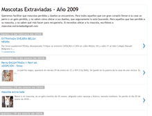 Tablet Screenshot of mascotas-extraviadas.blogspot.com