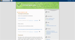 Desktop Screenshot of cesfamsantajulia.blogspot.com