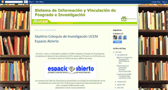 Desktop Screenshot of convocatoriasucem.blogspot.com