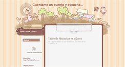 Desktop Screenshot of cuentameuncuentoyescucha.blogspot.com