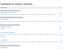 Tablet Screenshot of cuentameuncuentoyescucha.blogspot.com