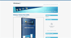 Desktop Screenshot of newwebwindows7.blogspot.com