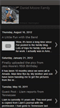 Mobile Screenshot of danielmoorefamily.blogspot.com
