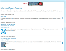 Tablet Screenshot of mundoopensource.blogspot.com