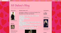 Desktop Screenshot of jilldahne.blogspot.com